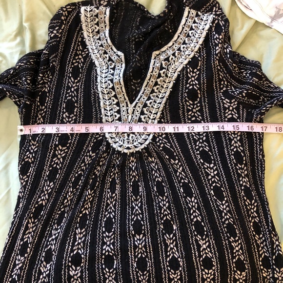 Spandex Cotton MP BOHO Top - Picture 3 of 3